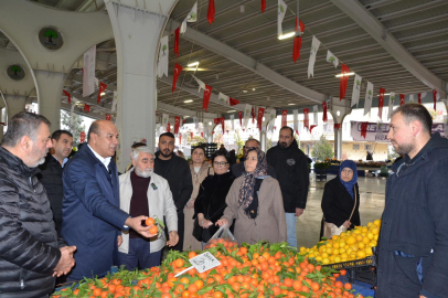 Acar hem esnafı hem de vatandaşı dinledi