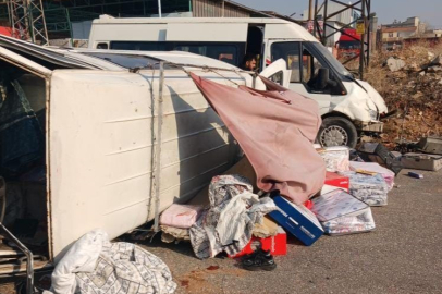 Servis ile panelvan çarpıştı: 1 ölü