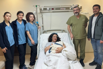 Gaziantep’te 2026 yılının ilk bebeği "Ayaz" oldu