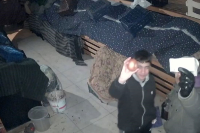 Gençlerden örnek davranış