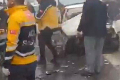 2 aracın karıştığı trafik kazası: 1 ölü, 6 yaralı