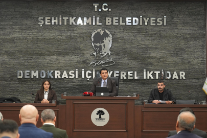 ŞEHİTKAMİL BELEDİYE MECLİS TOPLANTISI YAPILDI