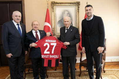 DEVLET BAHÇELİ’YE ZİYARET