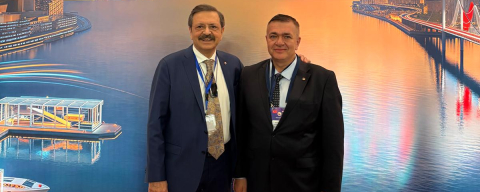 AKINCI, KAHİRE’DE TÜRKİYE–MISIR İŞ FORUMU’NA KATILDI