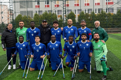 ŞAHİNBEY AMPUTE ŞAMPİYONLUĞA İLERLİYOR