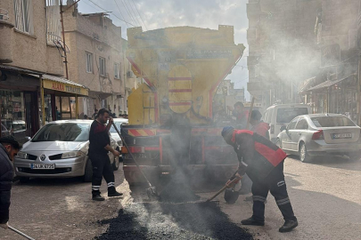 Nizip’te yollara bakım