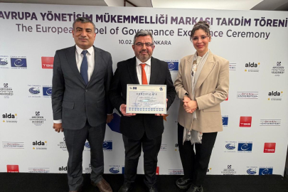 BÜYÜKŞEHİR’E AVRUPA’DAN YÖNETİŞİM ÖDÜLÜ