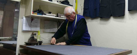 Terzilik mesleğinde yarım asrı geride bıraktı