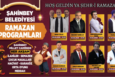 Şahinbey Belediyesi’nden Ramazan’da etkinlikler