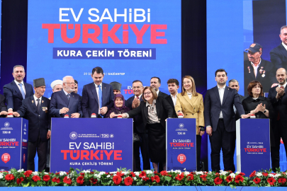 GAZİANTEP BÜYÜKŞEHİR EV SAHİPLİĞİNDE YÜZYILIN SOSYAL KONUT PROJESİ İÇİN KURALAR ÇEKİLDİ