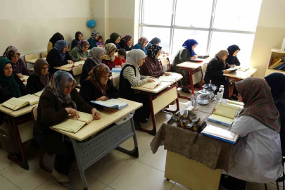 Gaziantep’te kadınlardan mukabele geleneğine yoğun ilgi