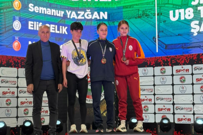 ADİL SANİ KONUKOĞLU SPOR LİSESİ SPORCULARINDAN ÜÇ TÜRKİYE ŞAMPİYONLUĞU