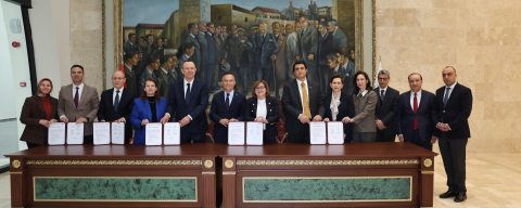 ENGELSİZ AKTİF YAŞAM MERKEZİ İÇİN İMZALAR ATILDI