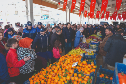 HACIBABA PAZAR YERİ AÇILDI