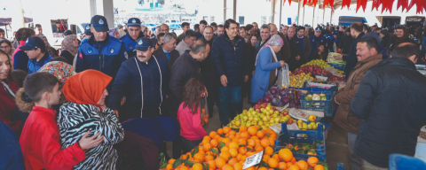 HACIBABA PAZAR YERİ AÇILDI