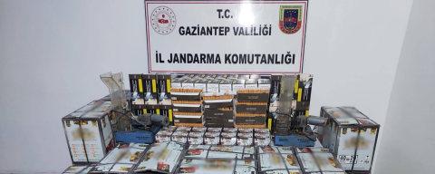 Kaçak nargile malzemeleri ele geçirildi