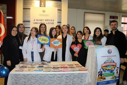 GAÜN Hastanesi’nde obeziteye karşı farkındalık etkinliği