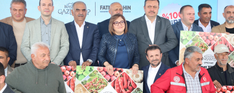 GAZİANTEP BÜYÜKŞEHİR’DEN NİZİP’E ÖRNEK TARIMSAL DESTEKLER