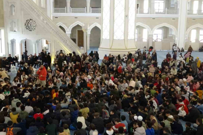 Çocuklar Şahinbey Belediyesi’nin cami etkinliğinde buluştu