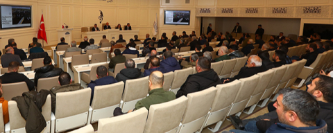 Yeni Sebze Hali için esnafla ortak akıl toplantısı