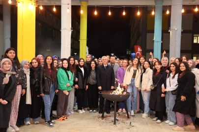 TAHMAZOĞLU ÖĞRENCİLERLE SAHURDA BULUŞTU