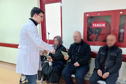 GAÜN Hastanesi’nde sağlıkta şiddete dikkat çekildi