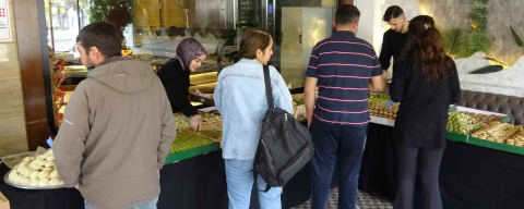 Gaziantep’in bayram lezzetleri dünya sofrasında yer buluyor