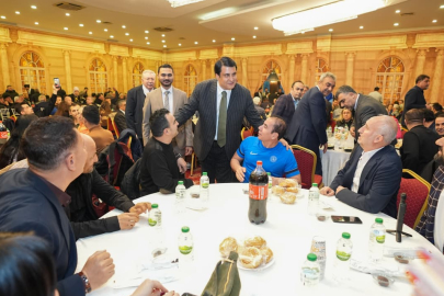 YILMAZ, AMATÖR SPORCULARLA İFTAR SOFRASINDA BULUŞTU