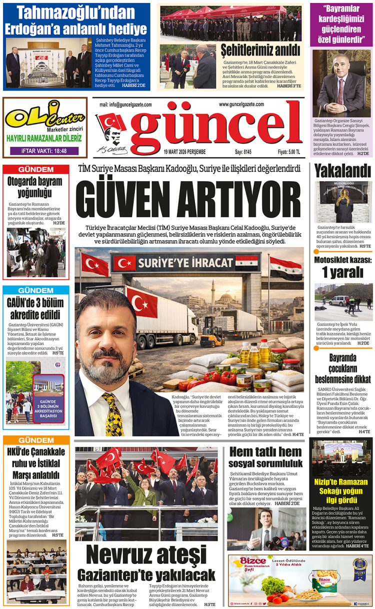GÜNCEL GAZETE