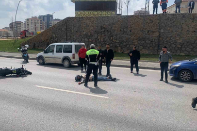 Motosiklet kazası: 1 yaralı