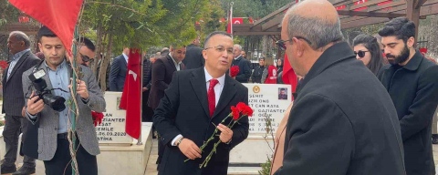 Şehitlerimiz anıldı