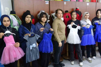 Bu okulda geleceğin modacıları yetişiyor