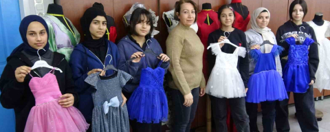 Bu okulda geleceğin modacıları yetişiyor