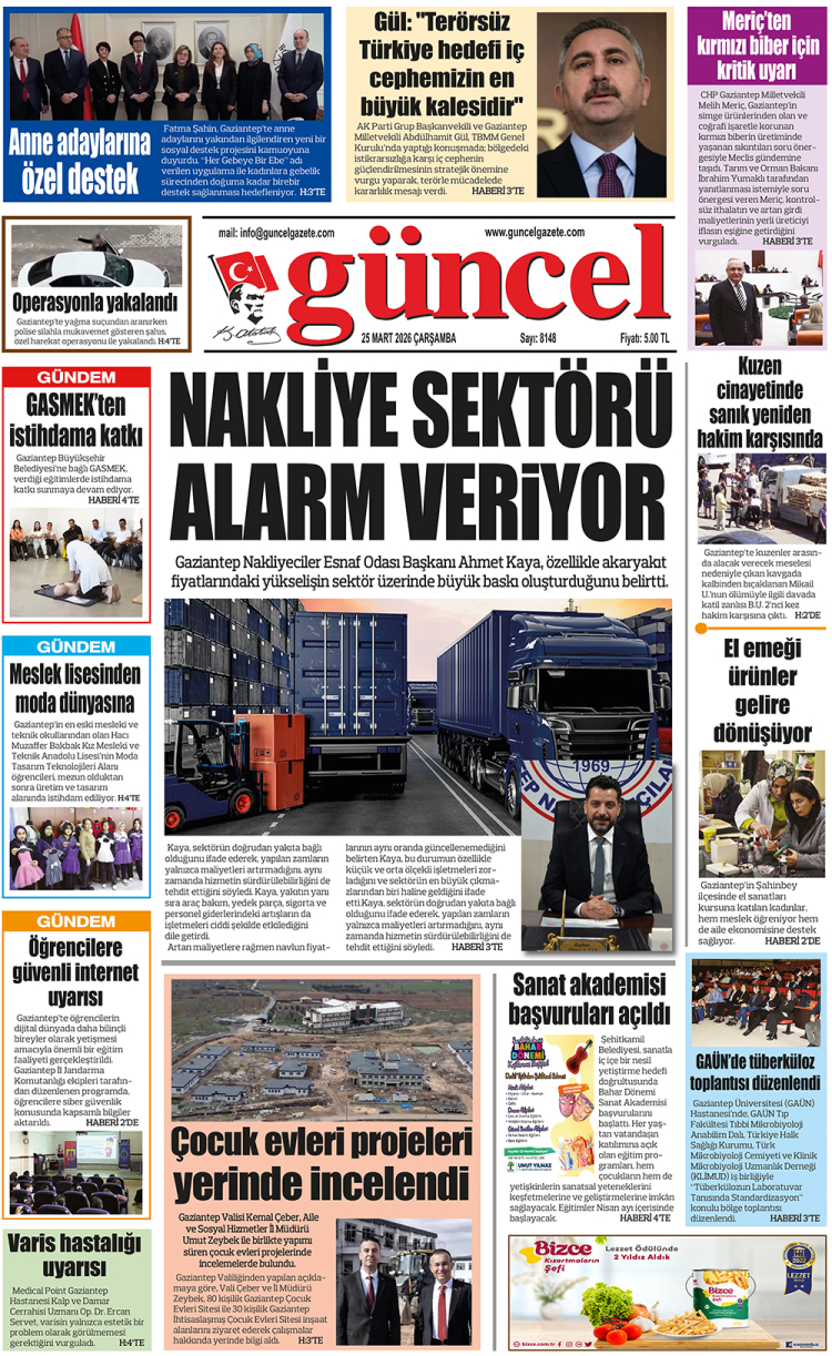 GÜNCEL GAZETE