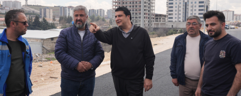 BAŞKAN YILMAZ, ASFALT ÇALIŞMALARINI YERİNDE İNCELEDİ