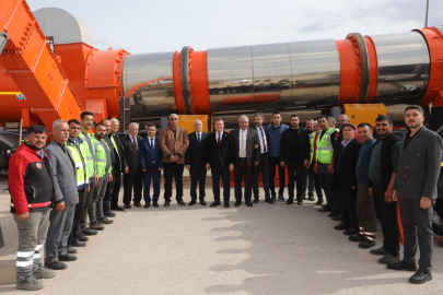 Nizip Belediyesi’nden modern asfalt tesisi