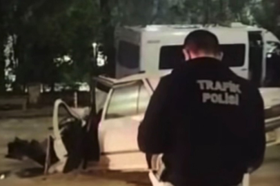  İşçi servisi ile otomobil çarpıştı: 1’i ağır 7 yaralı