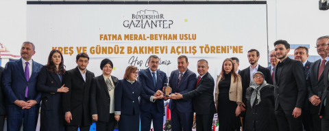 FATMA-MERAL-BEYHAN USLU KREŞİ AÇILDI