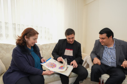 Gönülleri ısıtan ziyaret