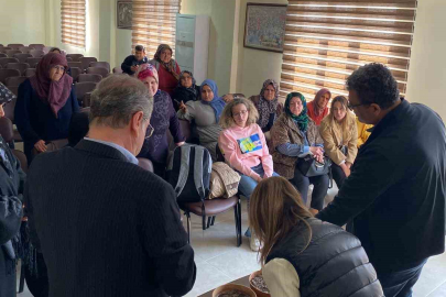 Kadın çiftçilere onarıcı tarım eğitimi verildi