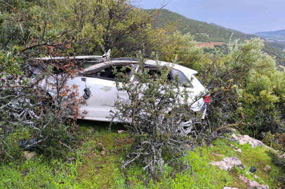 Kontrolden çıkan otomobil uçuruma yuvarlandı: 1 ölü