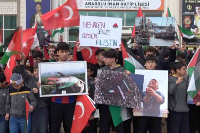 Öğrencilerden Filistinlilere yönelik idam kararına tepki