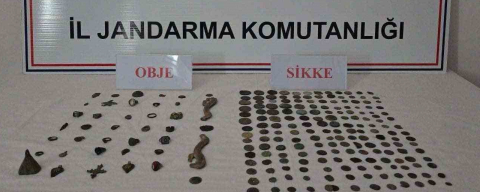 191 adet sikke ele geçirildi: 1 gözaltı