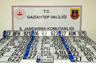 Sahte plaka operasyonu