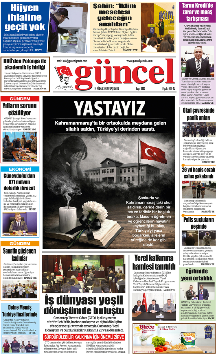 GÜNCEL GAZETE