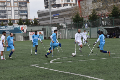 Şahinbey Ampute gol olup yağdı