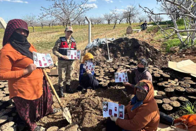 Jandarma ekipleri KADES uygulamasını tanıttı