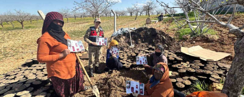 Jandarma ekipleri KADES uygulamasını tanıttı