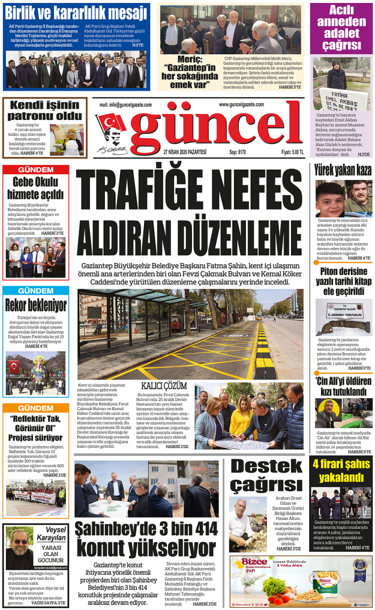 GÜNCEL GAZETE