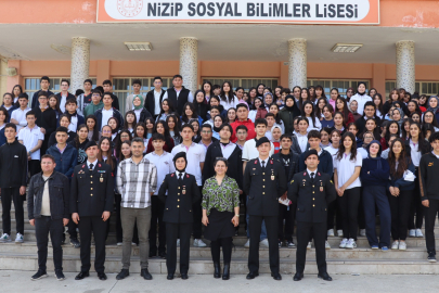 Öğrencilere jandarma mesleği tanıtıldı